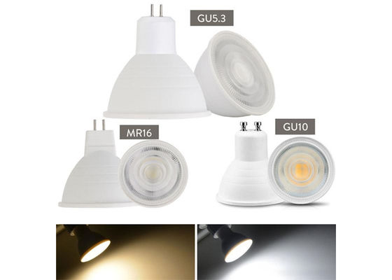 E27 E14 GU10 GU5.3 MR16 Bóng đèn LED chiếu điểm góc 24 tia 6W cho hộ gia đình