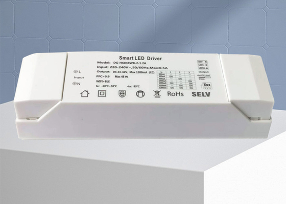 Bộ nguồn làm mờ 32W-48W Ổ đĩa thông minh WIFI / Bluetooth / Zigbee Graffiti