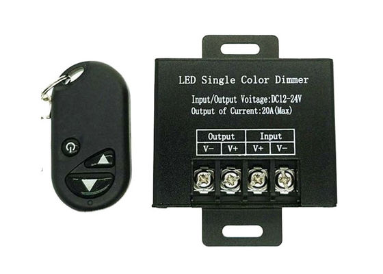 Công tắc điều chỉnh độ sáng ánh sáng LED cấp 256 LED 20A Bộ điều chỉnh ánh sáng đơn màu