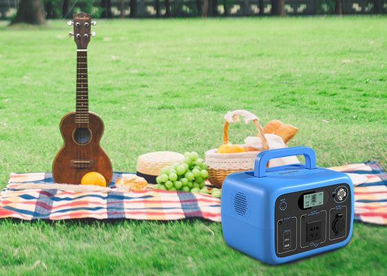 Bộ nguồn di động ngoài trời Công suất đầu ra AC 300W Công suất 300Wh gian hàng cắm trại ngoài trời Bộ nguồn lưu trữ năng lượng